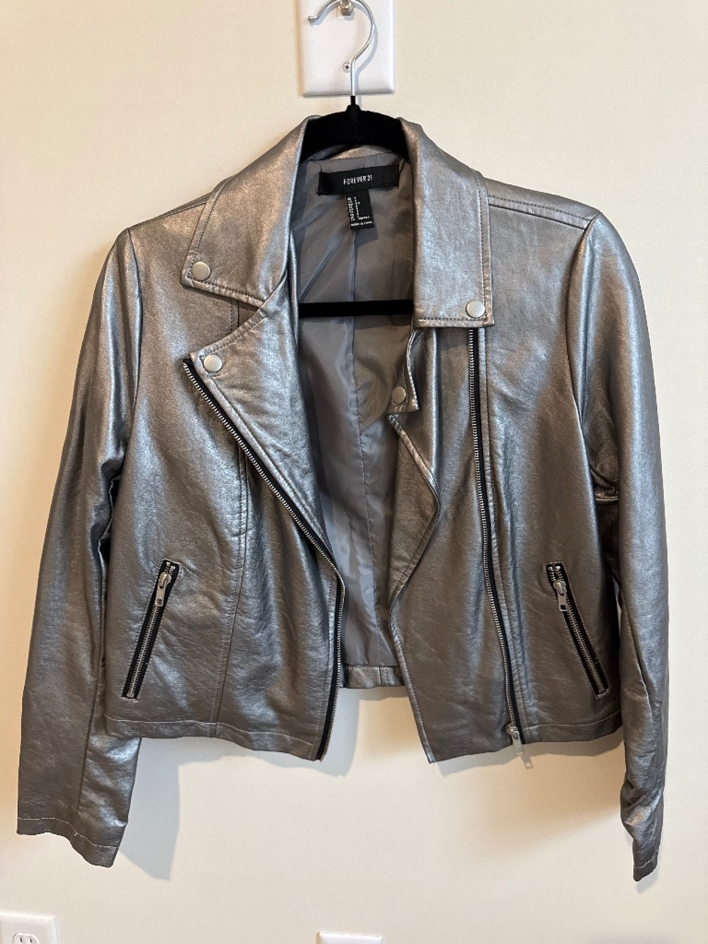 Leather jacket